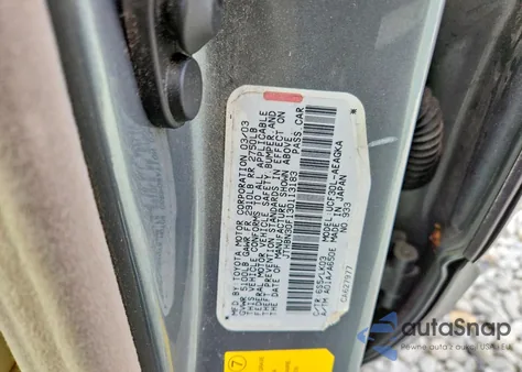 2003 Lexus Ls 430 из США, поврежденный, VIN JTHBN30F130113183